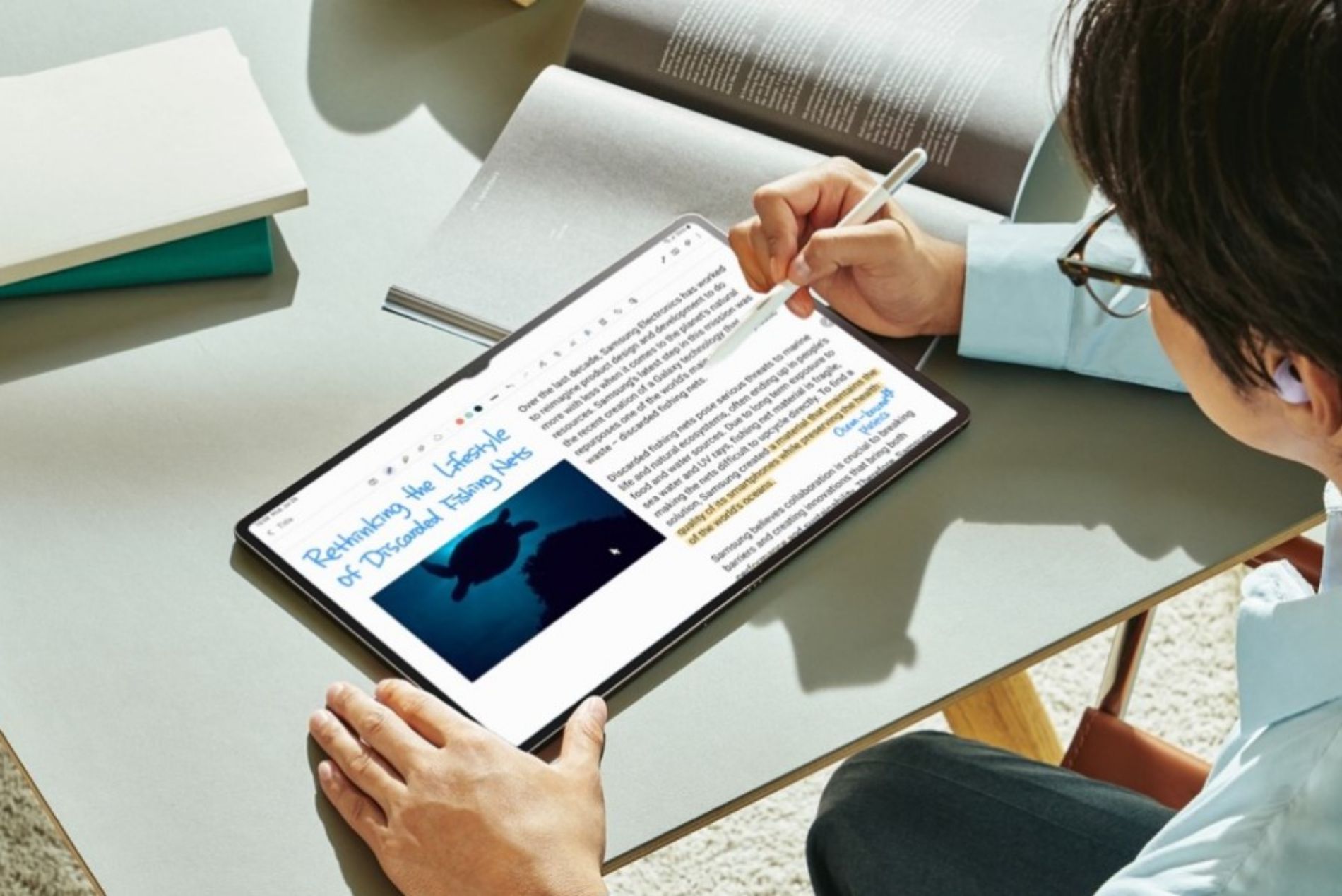 Hình ảnh cho danh mục Mẹo chuyển đổi chữ viết tay thành văn bản chỉ trong vài giây trên Samsung Galaxy Tab